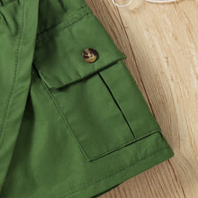 Load image into Gallery viewer, Buttoned V-Neck Tank and Skirt Set