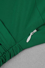 Load image into Gallery viewer, One Shoulder Asymmetrical Trim Bodycon Dress