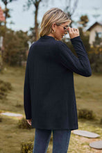 Load image into Gallery viewer, Open Front Long Sleeve Cardigan
