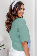 Load image into Gallery viewer, Fringe Round Neck Short Sleeve T-Shirt