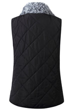 Load image into Gallery viewer, Reversible Sherpa & Puffy Quilted Vest
