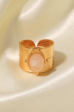 Load image into Gallery viewer, 18K Gold-Plated Wide Open Ring