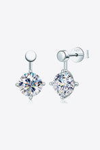 Load image into Gallery viewer, Adored 4 Carat Moissanite Drop Earrings