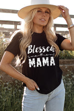 Load image into Gallery viewer, BLESSED MAMA Graphic Tee