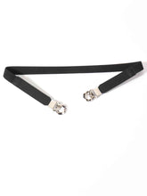 Load image into Gallery viewer, Zinc Alloy Buckle Elastic PU Belt