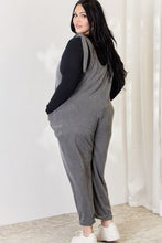 Load image into Gallery viewer, Celeste Full Size Ribbed Tie Shoulder Sleeveless Ankle Overalls