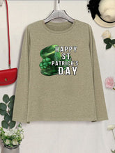 Load image into Gallery viewer, HAPPY ST. PATRICK'S DAY Round Neck T-Shirt