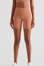 Load image into Gallery viewer, High-Rise Elastic Waistband Biker Shorts