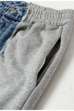 Load image into Gallery viewer, GAWQO Two-Tone Denim Lounge Pants