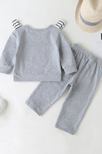 Load image into Gallery viewer, Girls Bear Face T-Shirt and Pants Set