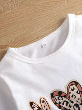 Load image into Gallery viewer, Girls Graphic T-Shirt and Floral Pants Set