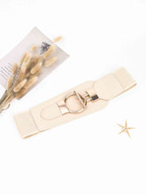 Load image into Gallery viewer, PU Elastic Wide Belt with Alloy Buckle