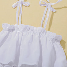 Load image into Gallery viewer, Girls Layered Cami and Pineapple Print Skirt Set