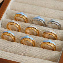 Load image into Gallery viewer, 18K Gold-Plated Open Ring