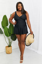 Load image into Gallery viewer, Marina West Swim Full Size Clear Waters Swim Dress in Black