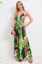 Load image into Gallery viewer, Printed Surplice Maxi Cami Dress
