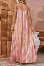 Load image into Gallery viewer, Tie-Dye Spaghetti Strap Maxi Dress