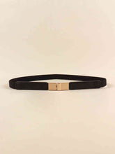 Load image into Gallery viewer, PU Elastic Skinny Belt