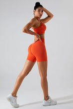 Load image into Gallery viewer, Crisscross Spaghetti Strap Active Cami