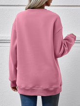 Load image into Gallery viewer, MERRY CHRISTMAS Round Neck Long Sleeve Sweatshirt