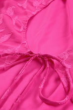 Load image into Gallery viewer, Applique Open Back Flounce Sleeve Top