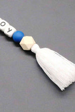 Load image into Gallery viewer, Assorted 2-Pack Mama Beaded Tassel Keychain