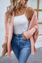 Load image into Gallery viewer, Open Front Long Sleeve Cardigan