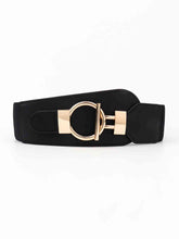 Load image into Gallery viewer, PU Elastic Wide Belt with Alloy Buckle
