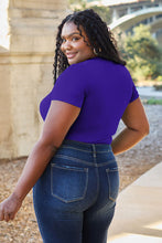 Load image into Gallery viewer, Basic Bae Full Size Round Neck Short Sleeve Bodysuit