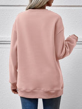 Load image into Gallery viewer, MERRY CHRISTMAS Round Neck Long Sleeve Sweatshirt
