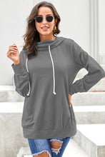 Load image into Gallery viewer, Long Sleeve Tunic Hoodie