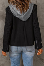 Load image into Gallery viewer, Zip Up Hooded Jacket