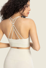 Load image into Gallery viewer, Feel Like Skin Racerback Halter Neck Sports Bra