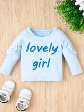 Load image into Gallery viewer, Baby Girl LOVELY GIRL Tee and Tie-Dye Bloomers Set