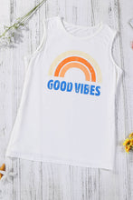 Load image into Gallery viewer, GOOD VIBES Round Neck Tank