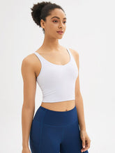 Load image into Gallery viewer, Scoop Neck Wide Strap Active Tank