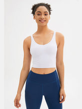 Load image into Gallery viewer, Scoop Neck Wide Strap Active Tank