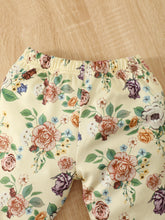 Load image into Gallery viewer, I Will FLY AWAY Butterfly Graphic Tee and Floral Print Flare Pants Kit