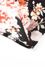 Load image into Gallery viewer, Floral Tied Balloon Sleeve Dress