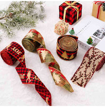 Load image into Gallery viewer, Christmas Polyester Ribbon