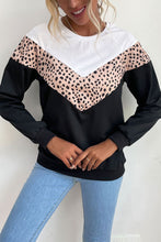 Load image into Gallery viewer, Chevron Color Block Raglan Sleeve Top