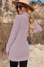 Load image into Gallery viewer, Popcorn Knit Turtleneck Sweater