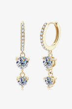 Load image into Gallery viewer, Adored Be The One Moissanite Drop Earrings