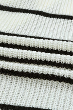 Load image into Gallery viewer, Striped Open Front Rib-Knit Duster Cardigan