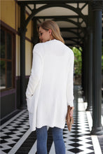 Load image into Gallery viewer, Fuzzy Button Down Cardigan with Pockets