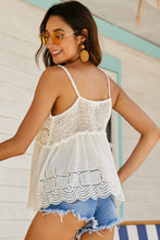 Load image into Gallery viewer, Scalloped Hem V-Neck Cami