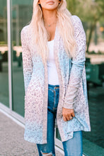 Load image into Gallery viewer, Leopard Gradient Open Front Cardigan