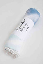 Load image into Gallery viewer, Justin Taylor Dreamland Tie Dye Round Beach Towel