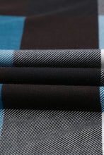 Load image into Gallery viewer, Plaid V-Neck Long Sleeve Top