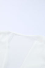 Load image into Gallery viewer, Tied Balloon Sleeve Cropped Blouse